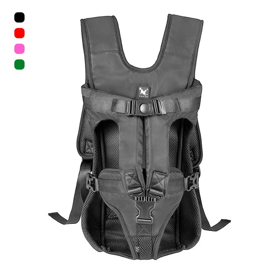 Breathable Pet Carrier Backpack – Double Shoulder Travel Bag for Dogs & Cats